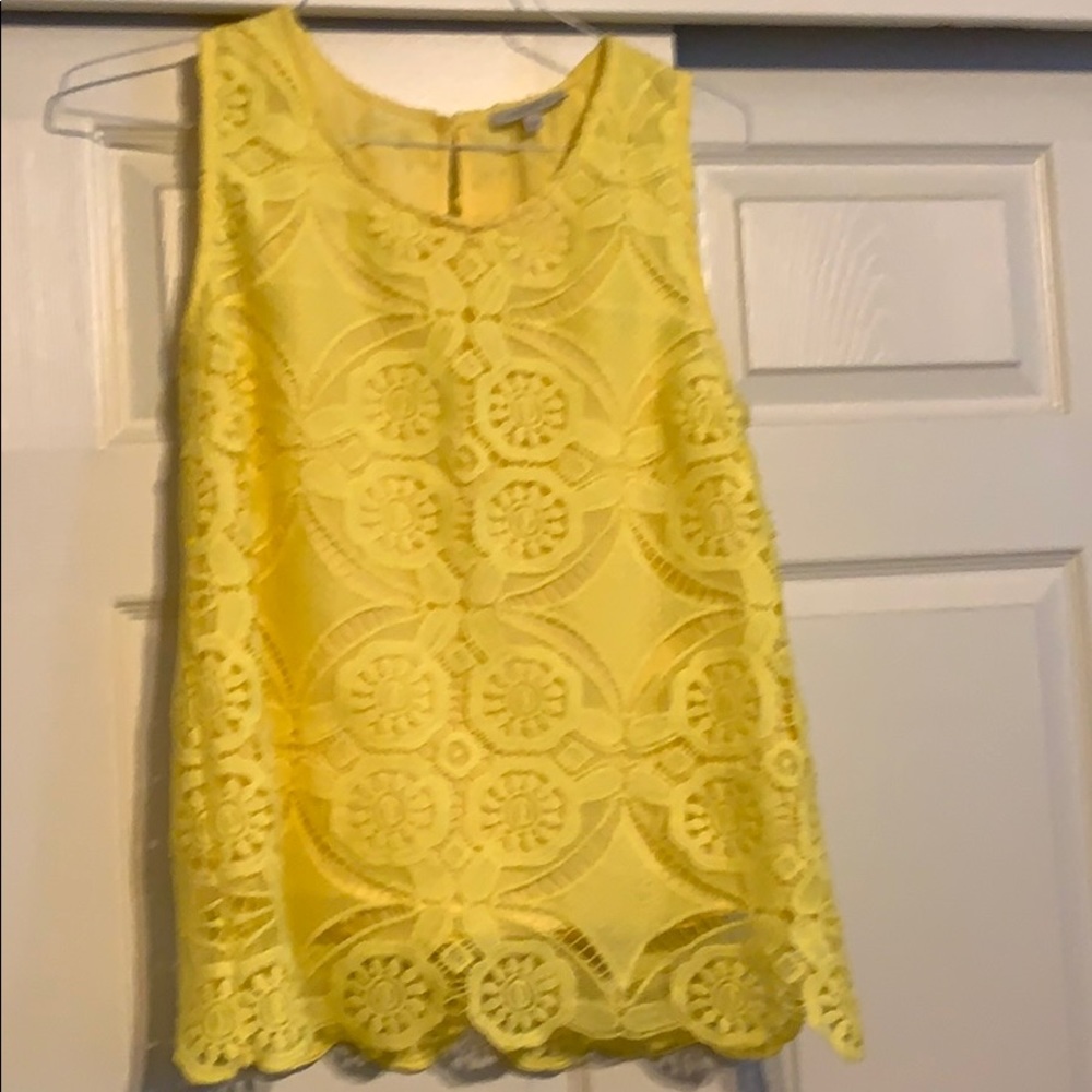 Skies Are Blue Lace Tank